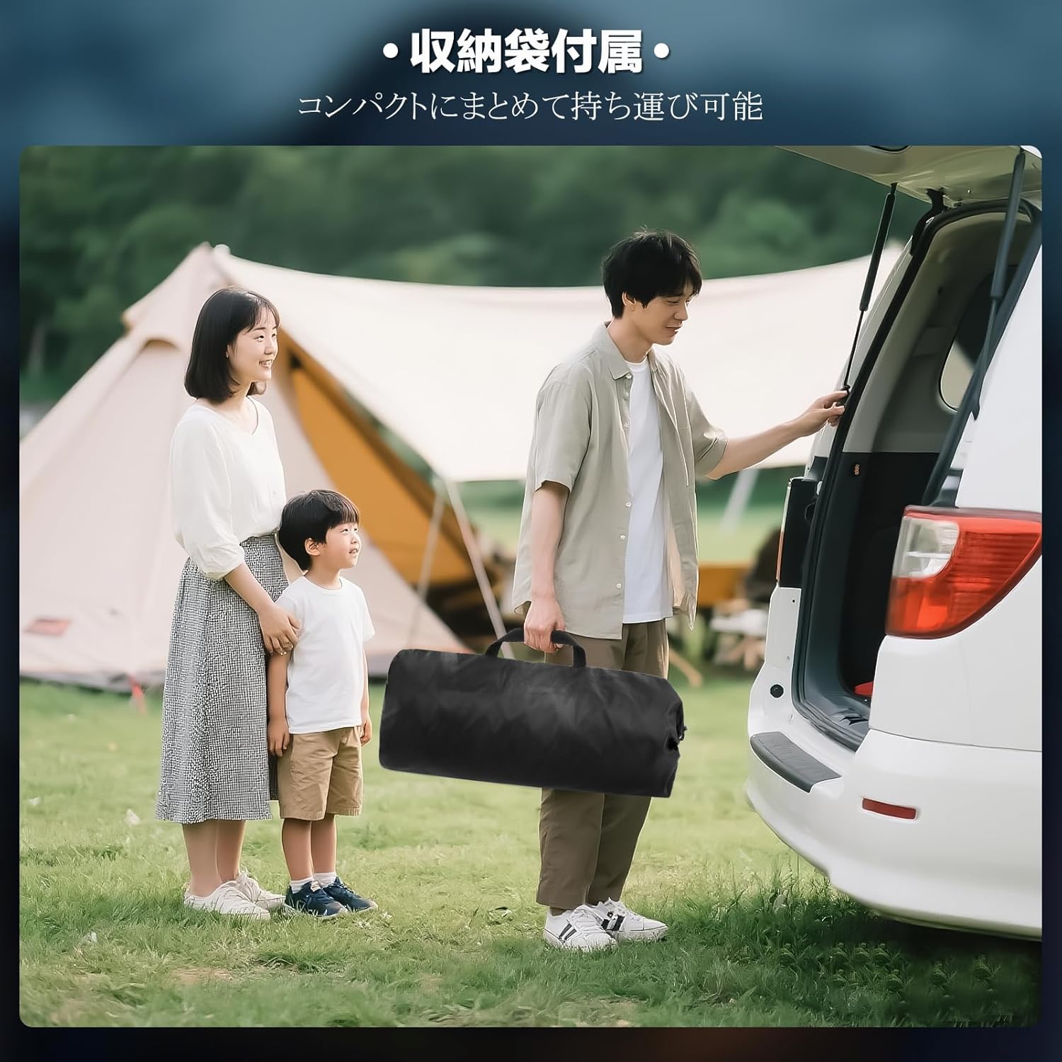 Weeday キャンプテーブル 折りたたみテーブル 高さ調整可能 軽量 耐荷重80kg キャンプ用 アウトドア コンパクト収納袋付 防水 (ブラック、高さ調整可能、95×55×(55-85)cm)